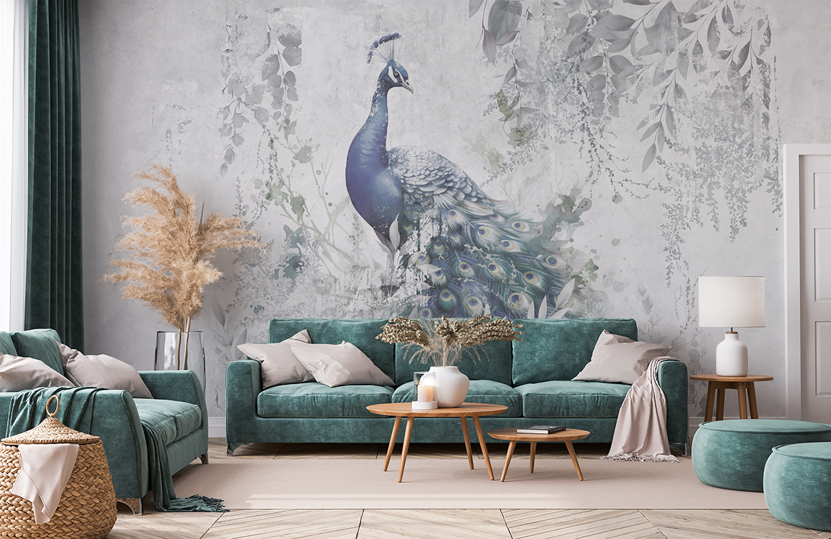 Fototapeta Krajina snů pavích snů