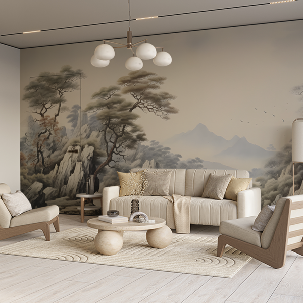 Fototapeta Mír mlžných kopců