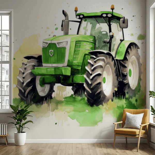 Fototapeta Zelený titán pole