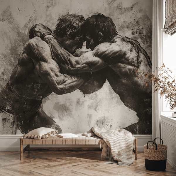 Fototapeta V objetí boje