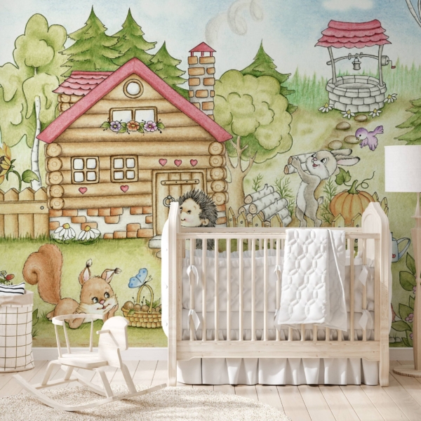 Fototapeta Dům mezi stromy