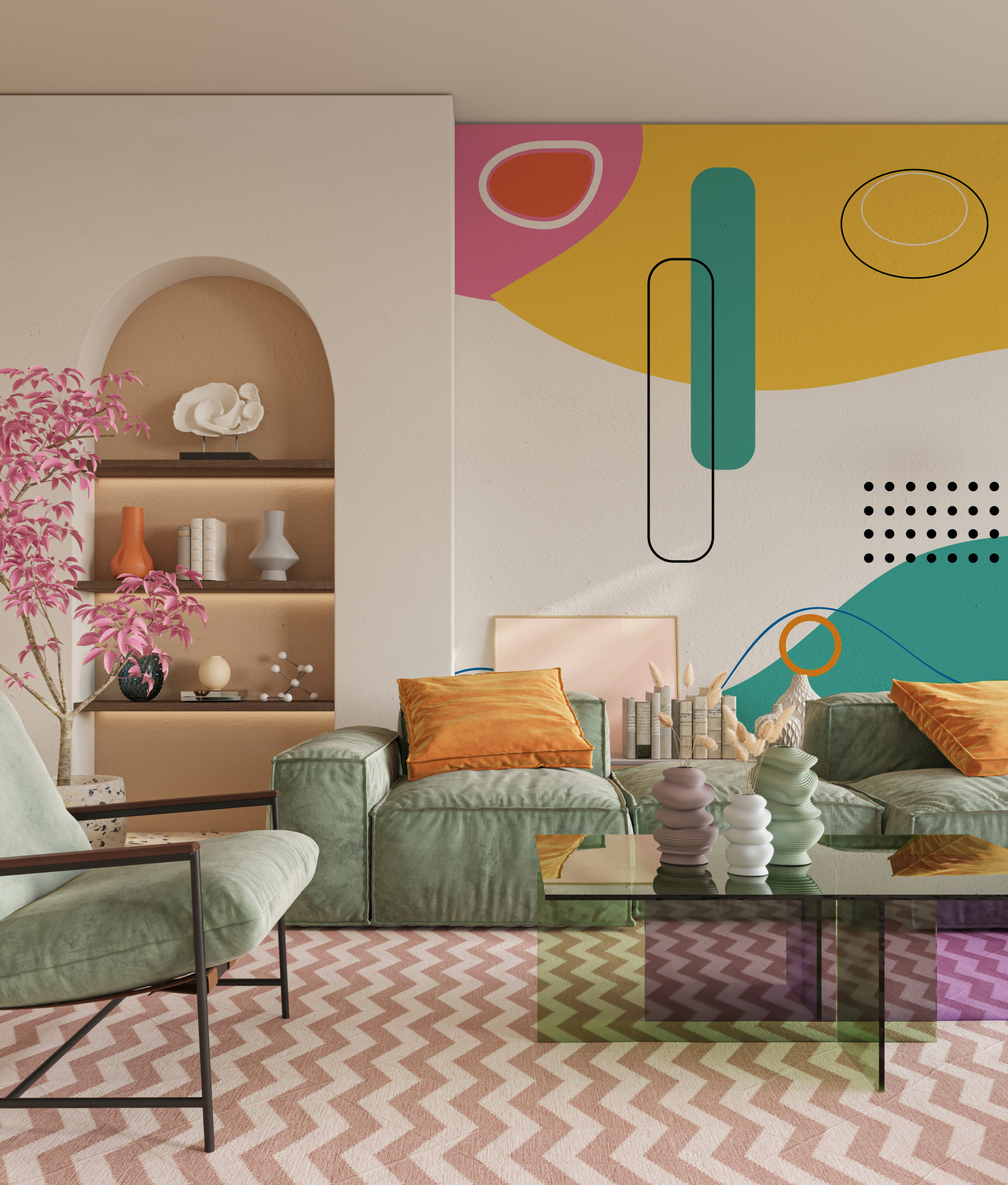 Fototapeta Abstrakce Pop Art