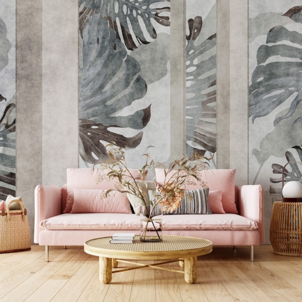 Fototapeta Monstera v abstrakci