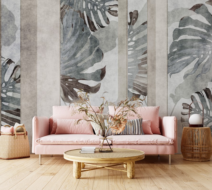 Fototapeta Monstera v abstrakci