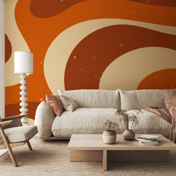 Fototapeta Oranžový pop-art