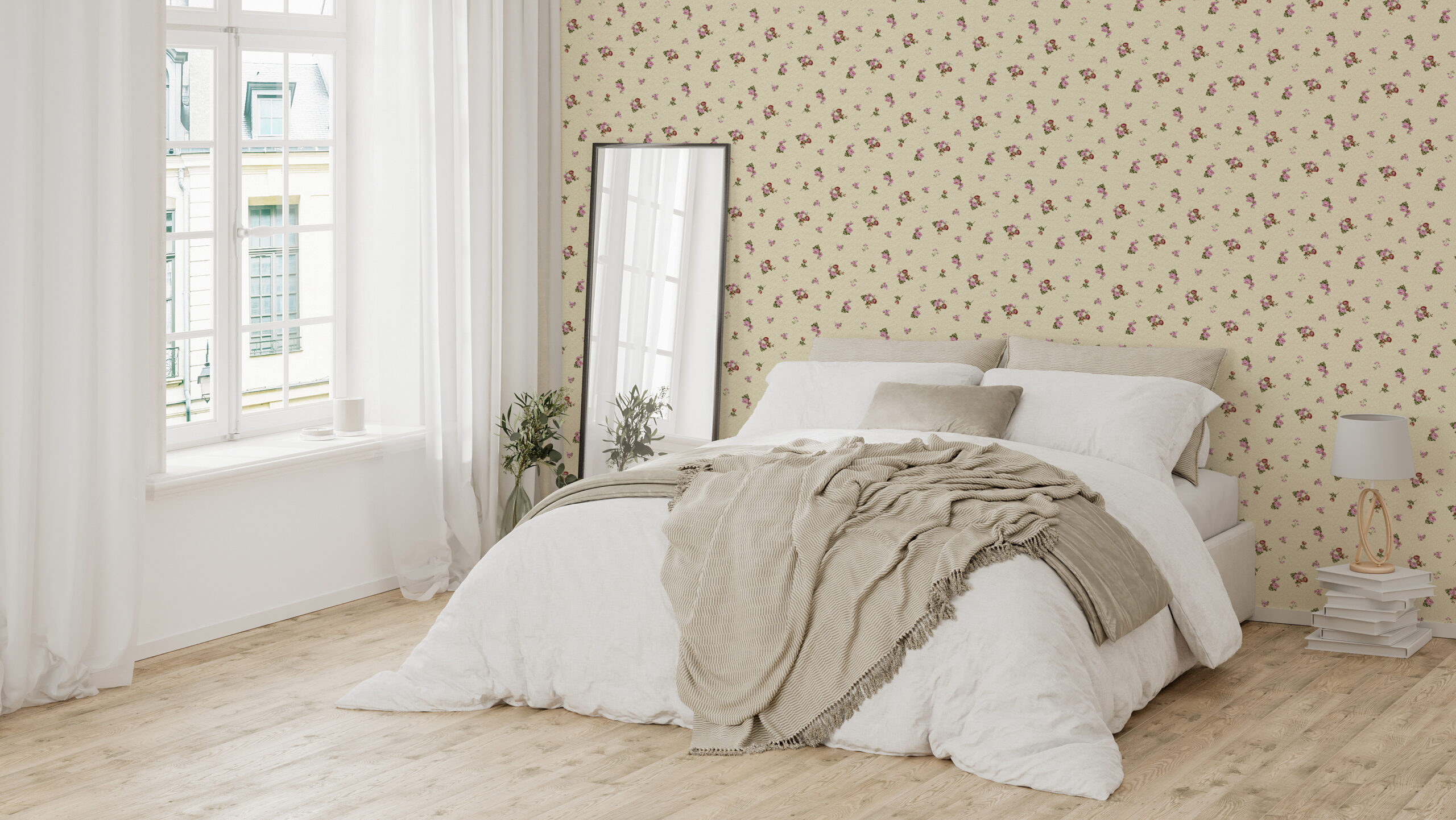 Fototapeta Růže v shabby chic stylu