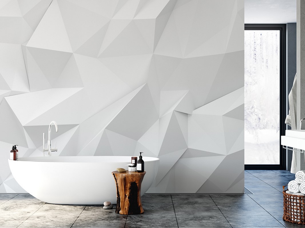 Fototapeta Architektura 3D formulářů