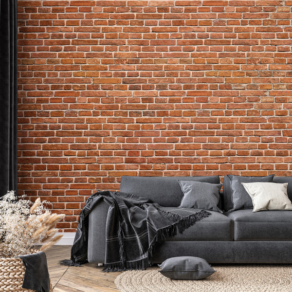 Fototapeta Loft z červených cihel