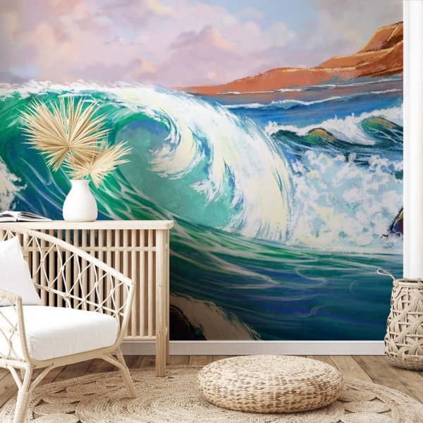 Fototapeta Malířský oceánský element