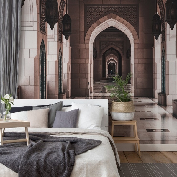 Fototapeta Palácová chodba 3D
