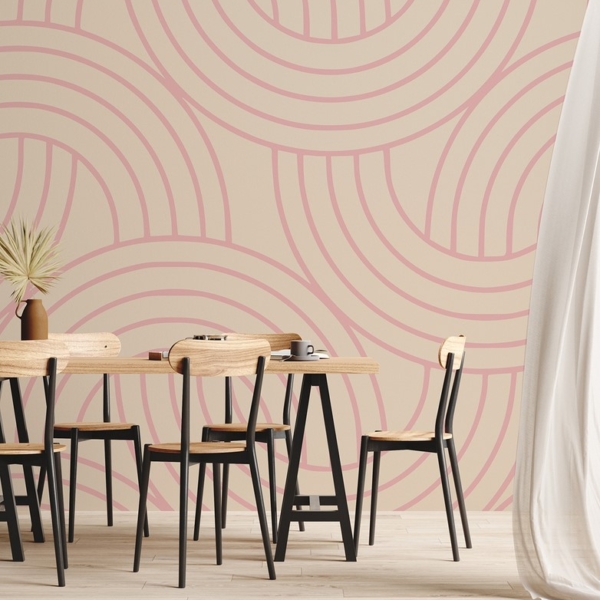Fototapeta Pastelové oblouky